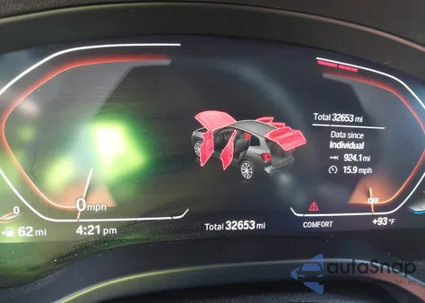 2022 BMW X3 Sdrive30I из США, поврежденный, VIN 5UX43DP00N9N42707